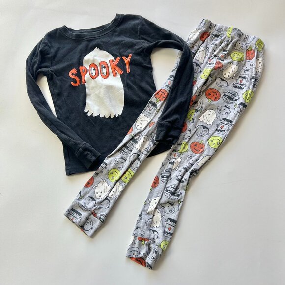 Kids Carters 6 Halloween Spooky Ghost Pajamas Set A0001 - Picture 1 of 4